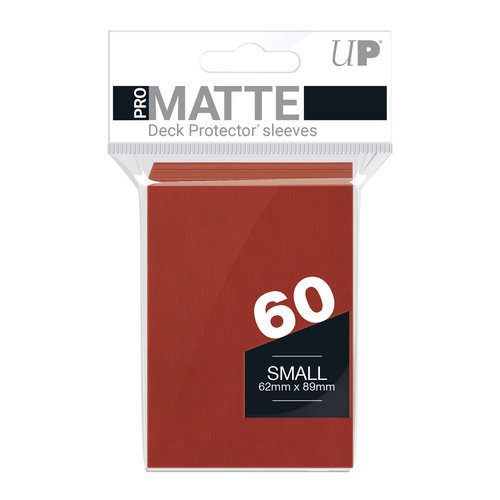 60 Small Ultra Pro Pro-Matte Hüllen - Rot