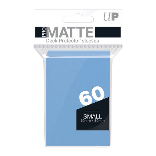 60 Small Ultra Pro Pro-Matte Hüllen - Hellblau