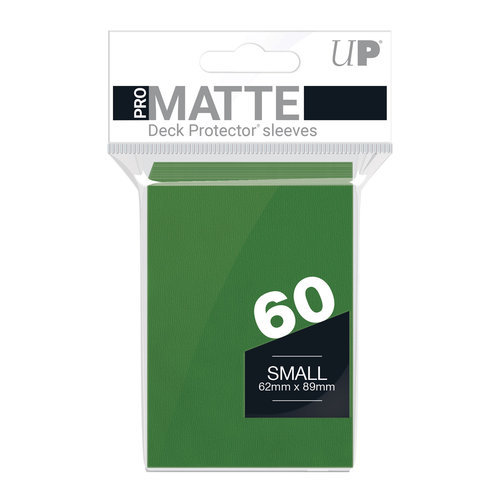 60 Small Ultra Pro Pro-Matte Hüllen - Grün