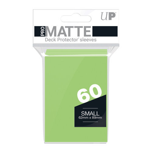 60 Small Ultra Pro Pro-Matte Hüllen - Hellgrün